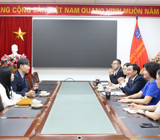 Tiếp Trưởng đại diện Korea Foundation tại Hà Nội